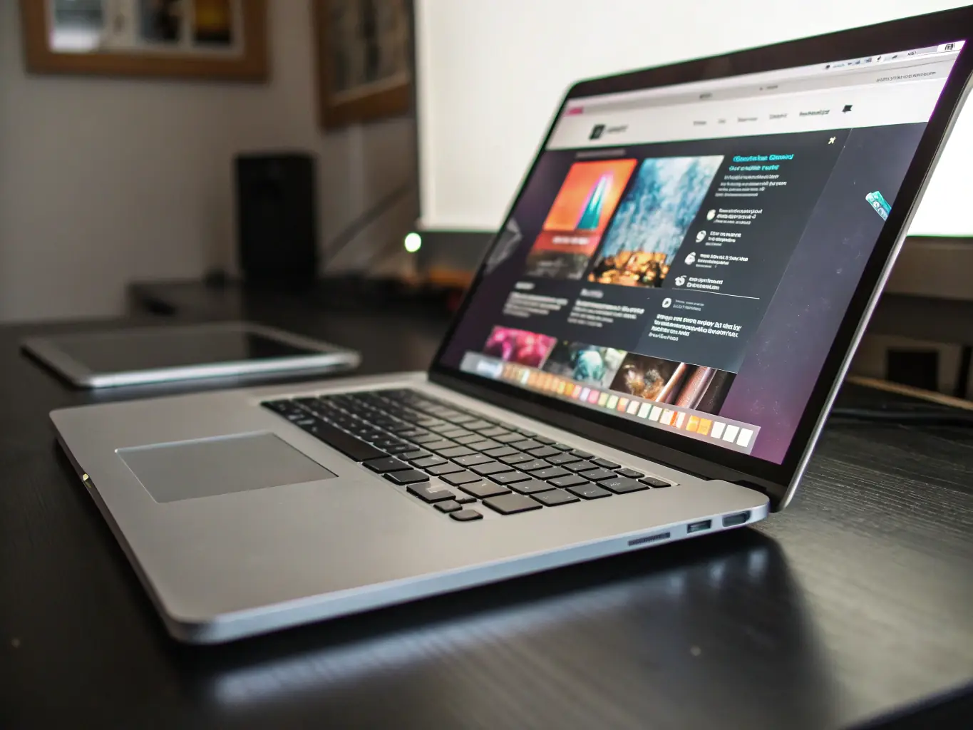 A clean, professional website design displayed on a laptop, representing Nero Niche's website building services for local businesses.