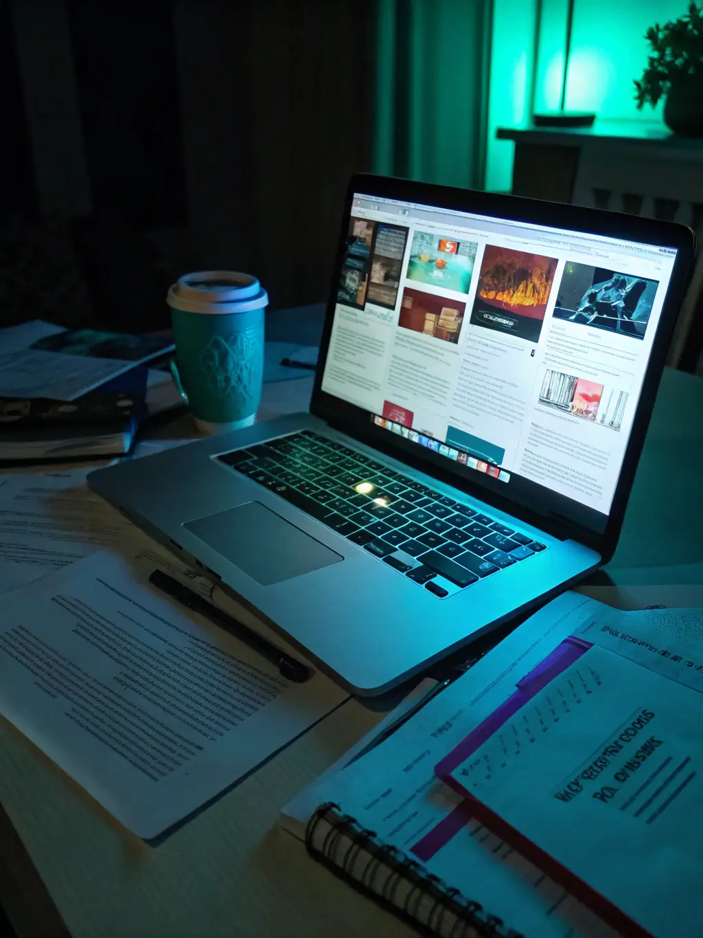 A graphic illustrating AI generating website content, showing a computer screen with lines of code transforming into readable text and images.