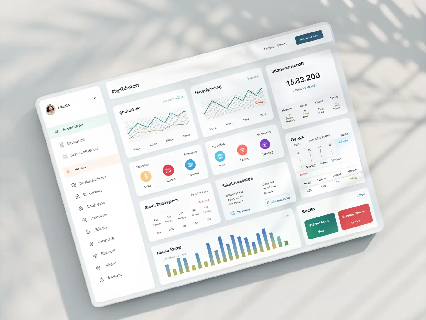A sleek dark-themed dashboard mockup showing a new AI-powered tagging system in Sendlore, with emerald green highlights and clean UI elements, representing an upcoming feature for smarter content organization.