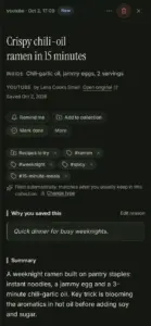 A Sendlore note open in a phone browser, dark theme