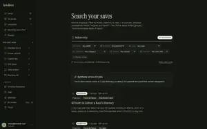 Sendlore search results for lisbon trip with a short synthesis across four saved notes